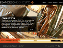 Tablet Screenshot of ebandesignconcepts.com